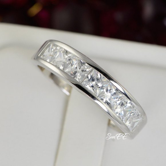 Sunee Jewelry Other - NEW 925 STERLING SILVER MENS WEDDING BAND RING